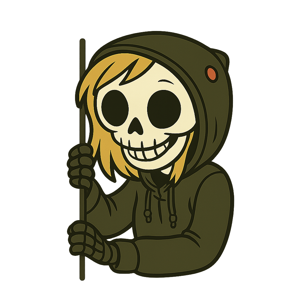 Pixibone peeking
